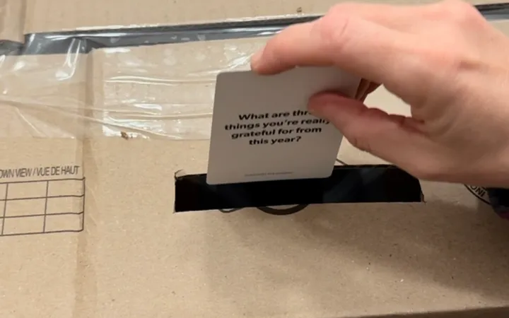 Cards in a Cardboard Box: A 30-Second Toddler Fine Motor Activity (Ages 2-4)